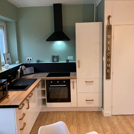 Appartement cosy en duplex à 50m de la plage Le Portel Buitenkant foto